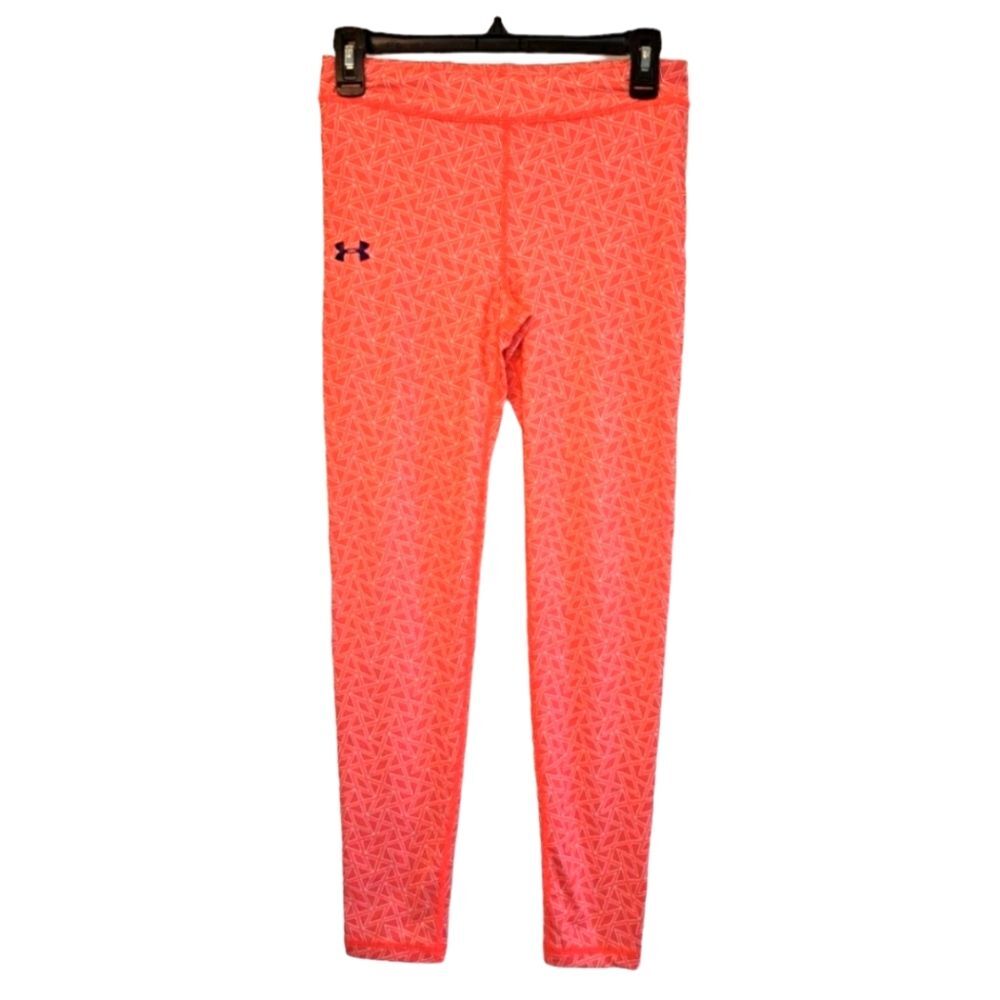 Under Armour Pink Print Abstract Leggings